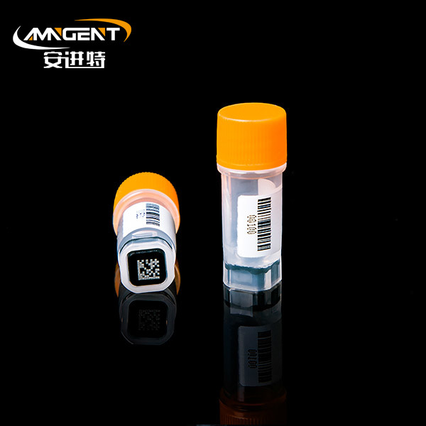 2D Cryogenic Vials 0,5 ml Extorsion Orange