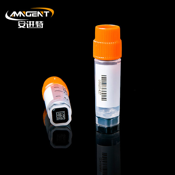 2D Cryogenic Vials 2,0 ml Extorsion Orange