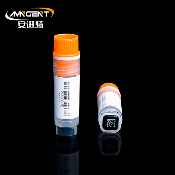 2D kryogena injektionsflaskor 2,0 ml Intorsion Orange